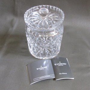 Classic Waterford Crystal Lismore Biscuit Barrel